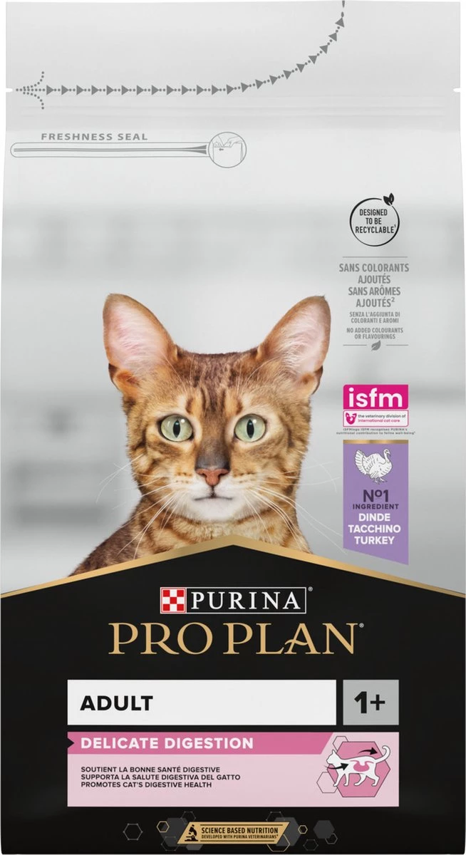 Pro Plan Kattenvoer Adult Delicate Digestion Kalkoen 1,5 Kg