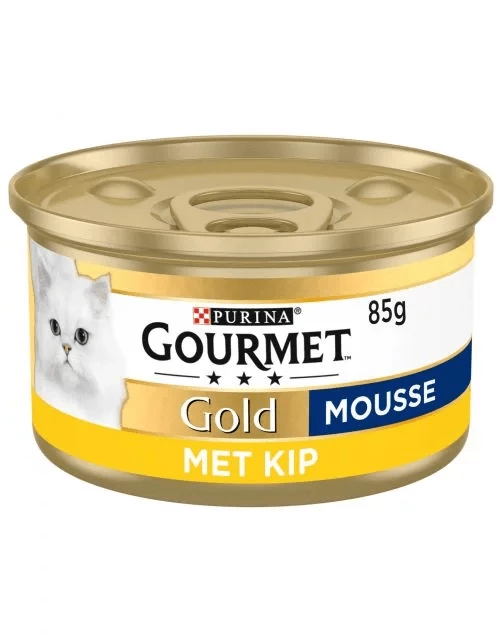 Gourmet Gold Mousse Kattenvoer Kip 85 GR