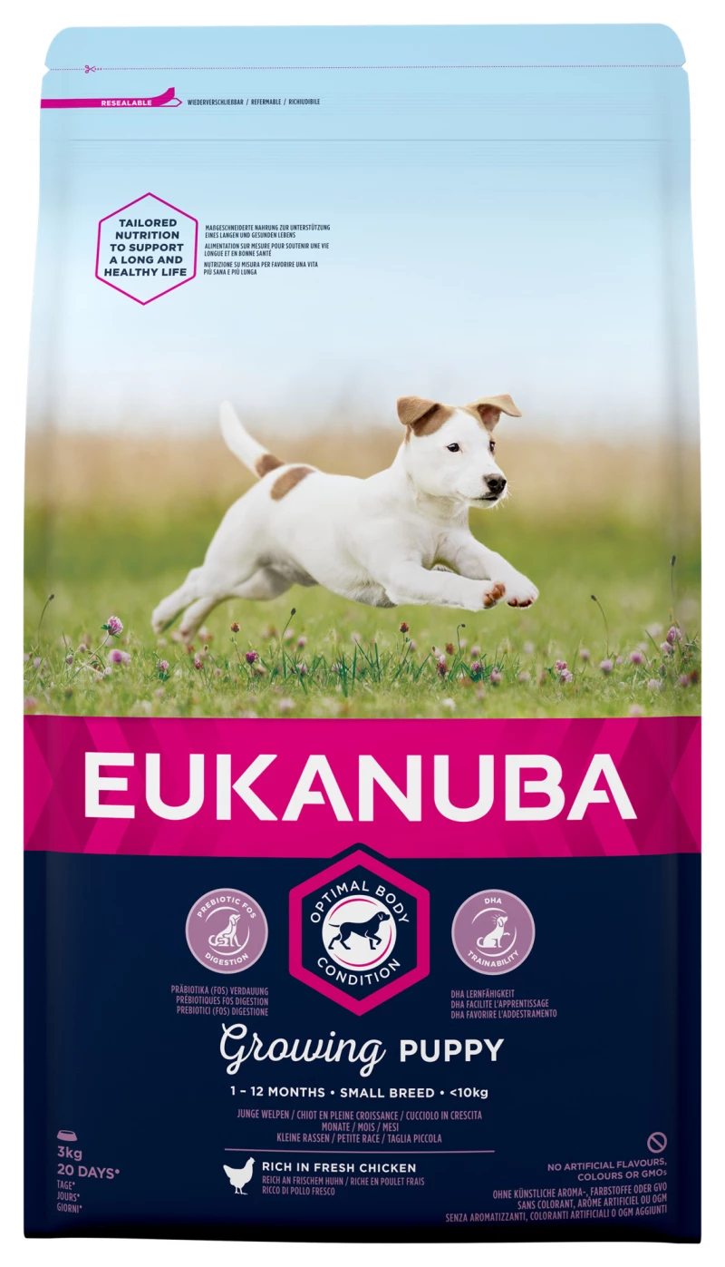 Eukanuba Puppy & Junior Small 3 kg