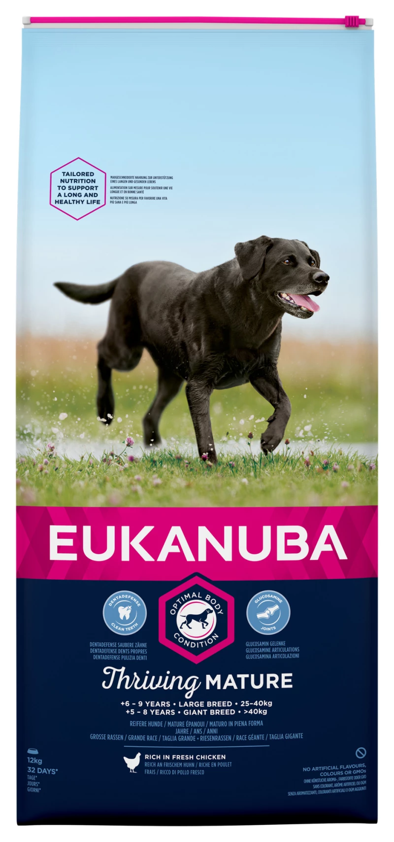 Eukanuba Mature & Senior Large Kip 12 kg