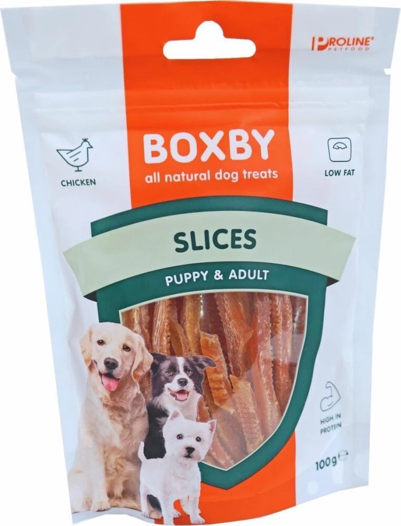Proline Boxby Dog Slices 100 gram