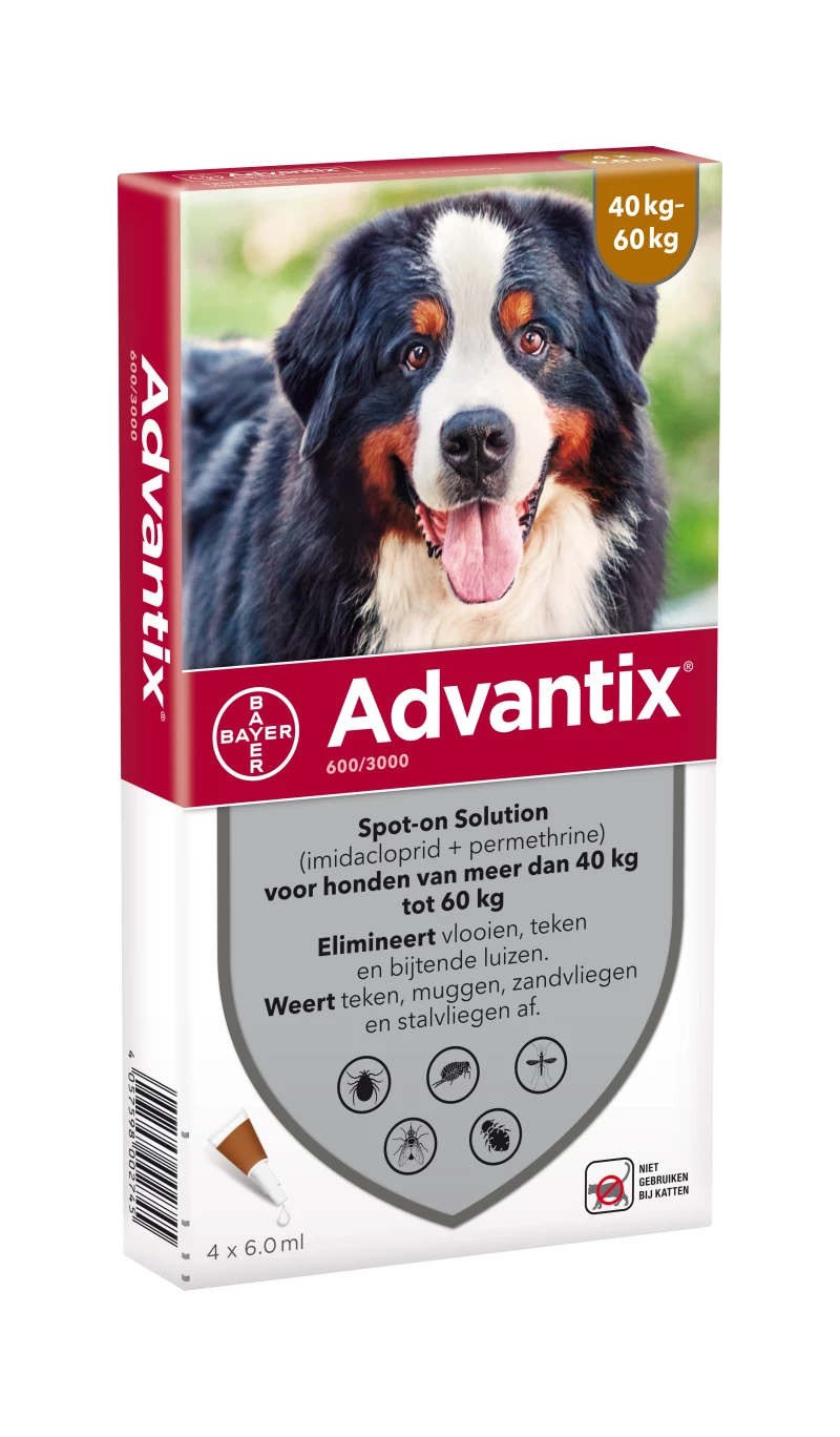 Advantix Spot-On 600 Hond 40-60Kg