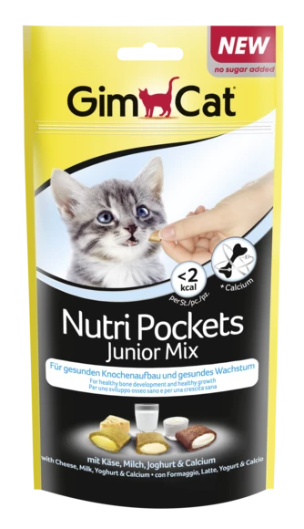 GimCat Nutri Pockets Junior Mix, 60 g