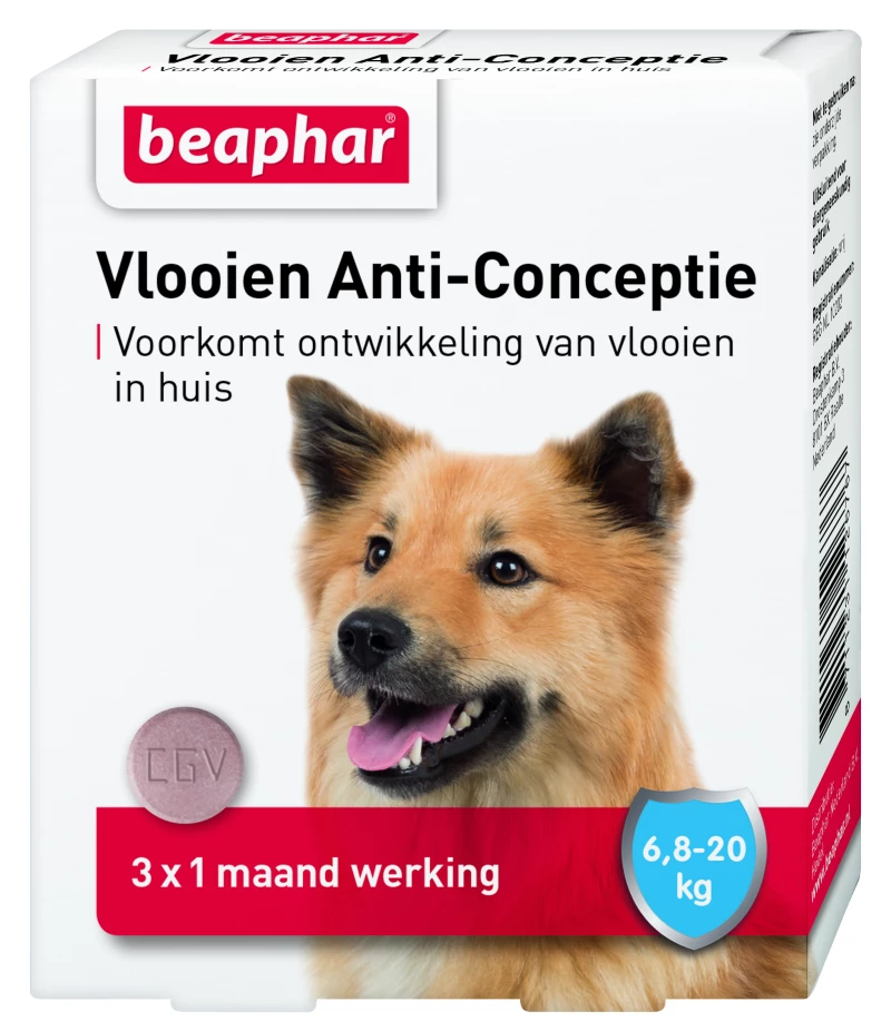 Beaphar Hond 3 Tablet Vac < 20kg