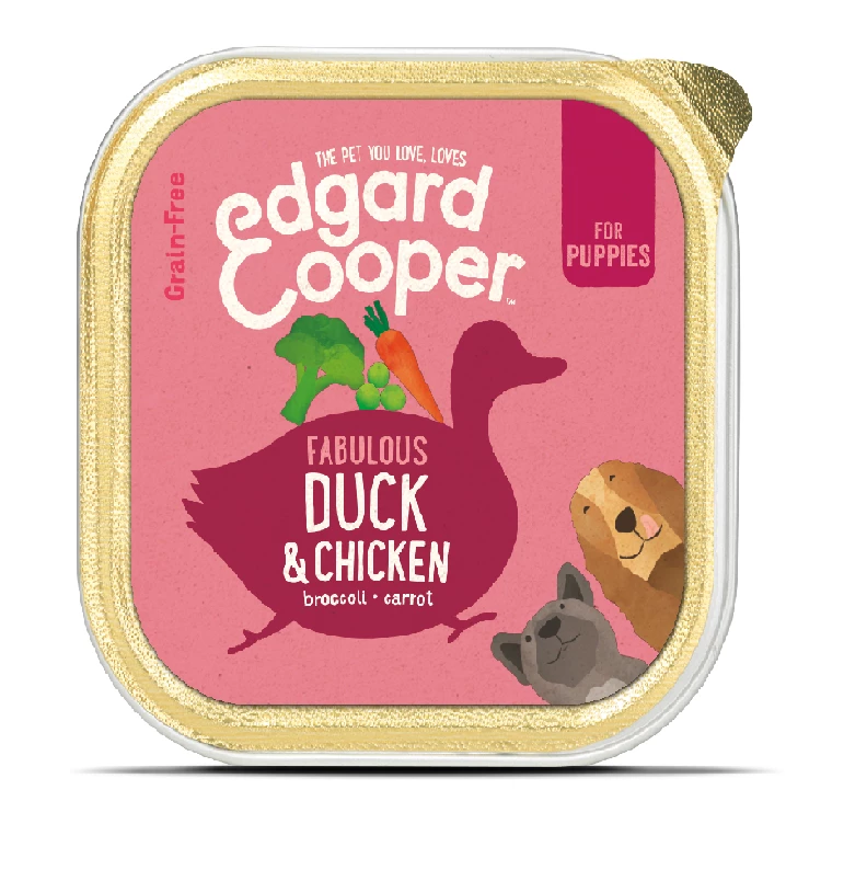 Edgard & Cooper Eend & Kip Kuipje Puppy 150 gram